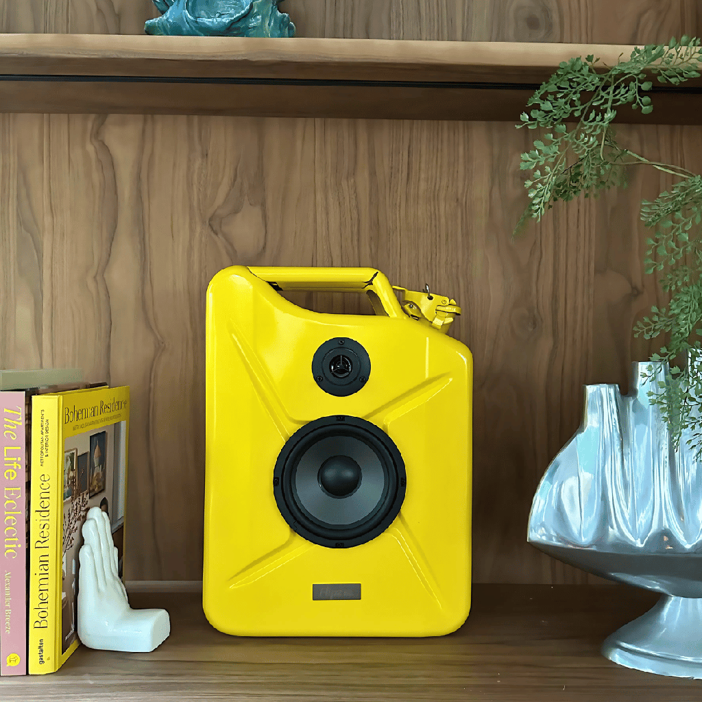 Flipz Speaker - Petrol sound yellow L (jerrycan)