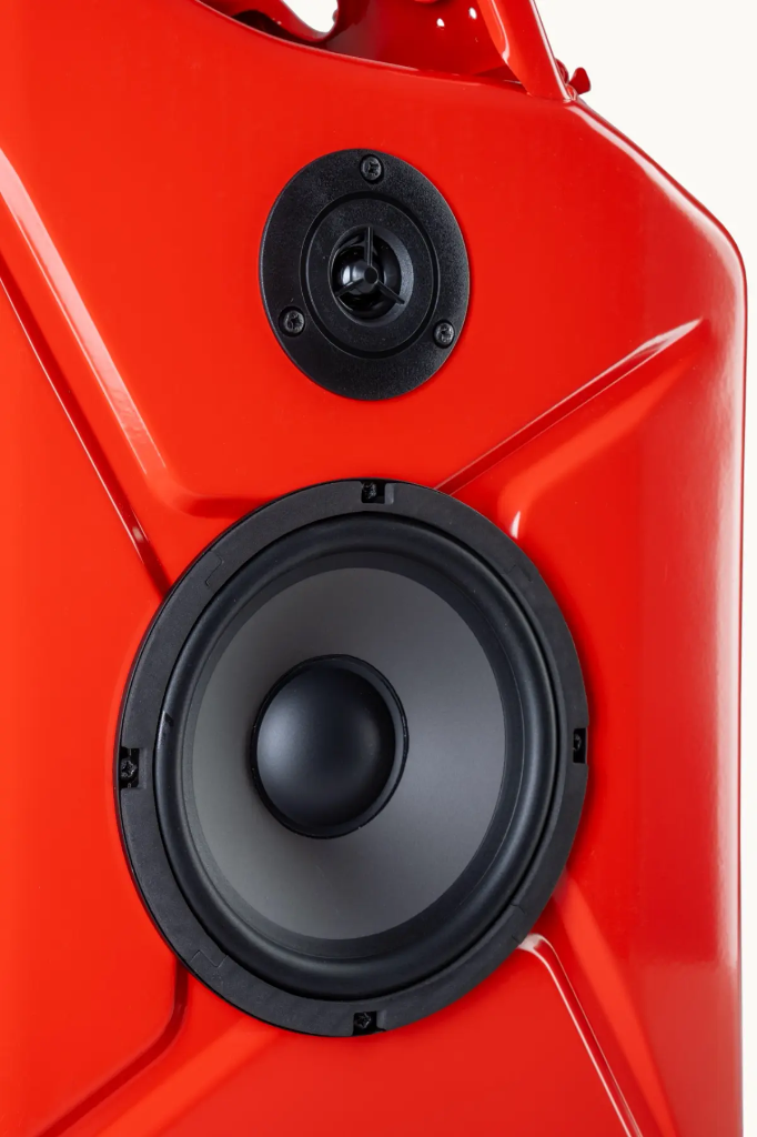 Flipz Speaker - Petrol sound fireman red L (jerrycan)
