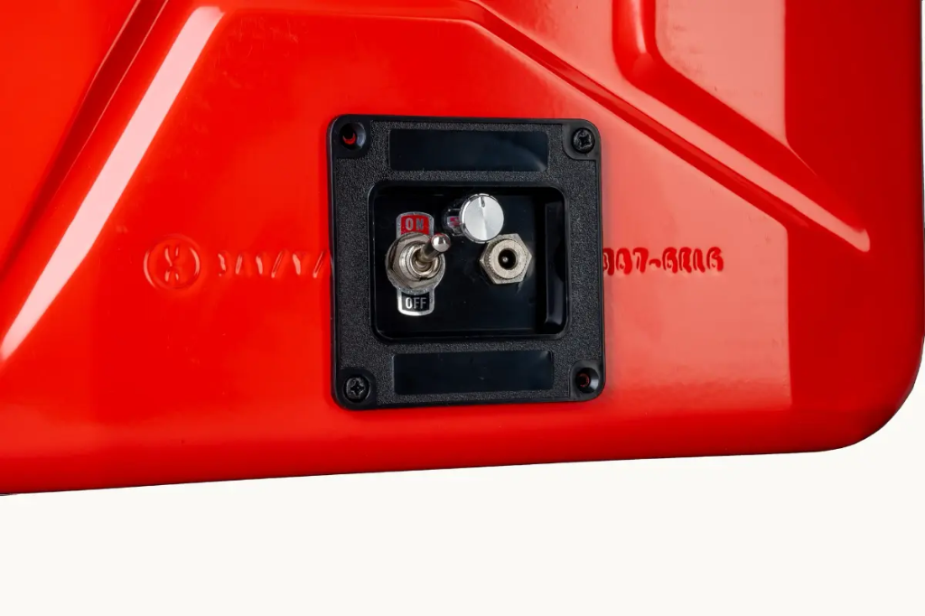 Flipz Speaker - Petrol sound fireman red L (jerrycan)