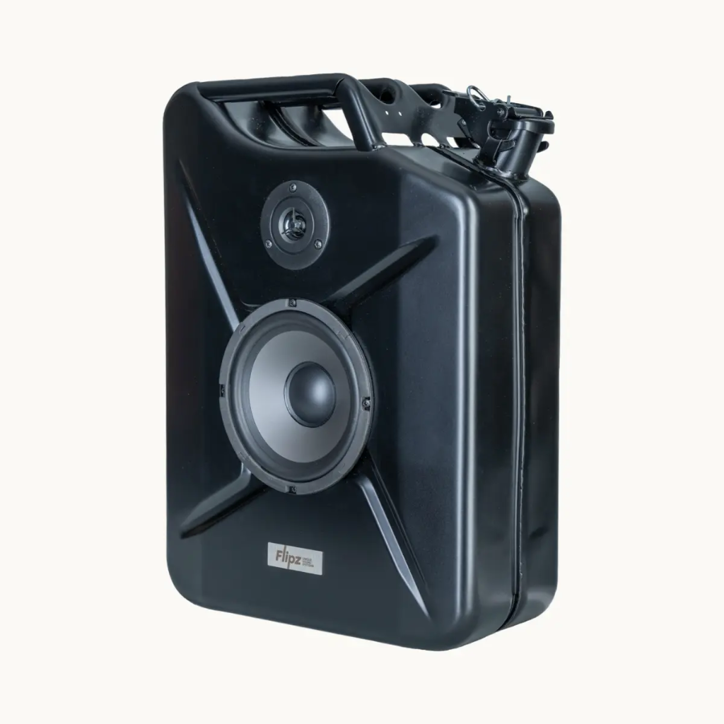 Flipz Speaker - Petrol sound fireman red L (jerrycan)