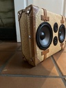 Flipz - Vintage Koffer Geflecht/Cognac stereo Nr. 24