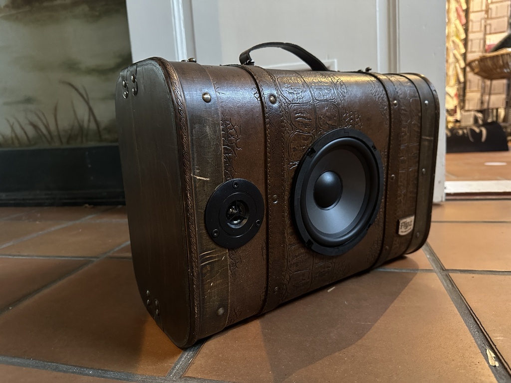 Flipz - Soundmaker Wood - Dark Leather mono Nr. 12