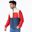 Billybelt - Sherpa Weste ärmellos zweifarbig - Creme Marine