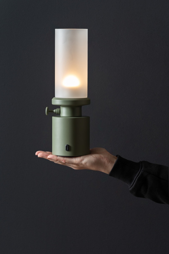 Present Time - Table lamp CAMP LED iron jungle
