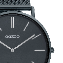 Oozoo Timepieces - Armbanduhr - Vintage Series Unisex Edelstahl-Mesh-Armband night blue