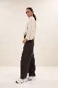 By Bar - Becky lurex blouse - 1700 rose lurex stripe