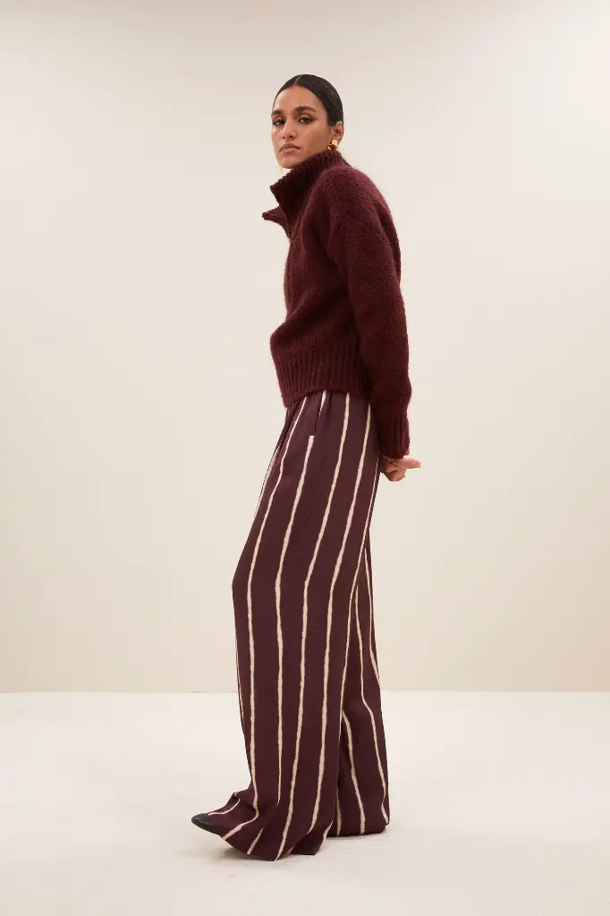By Bar - Boxy beau pullover - 325 wine