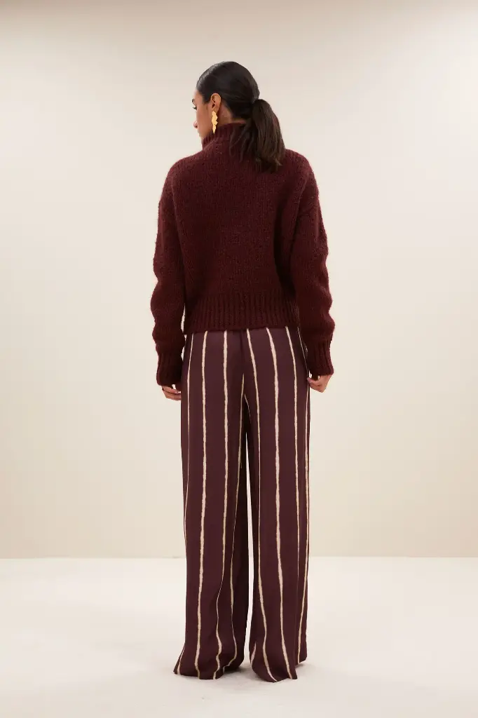 By Bar - Boxy beau pullover - 325 wine