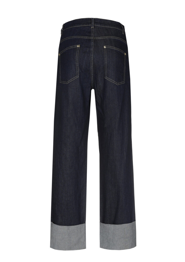 Caroline Biss - COMFORTABLE 7/8 JEANS, NORMAL WAIST Jeans dark blue