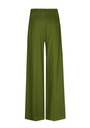 Caroline Biss - ELEGANT TROUSERS IN SOFT WOOL MIX avocado