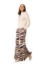 Caroline Biss - FINE KNIT LOOSE-FITTING PULLOVER WITH OPENWORK EFFECT cream