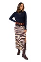 Caroline Biss - FITTED DRESSY PULLOVER IN RIBBED JERSEY midnight