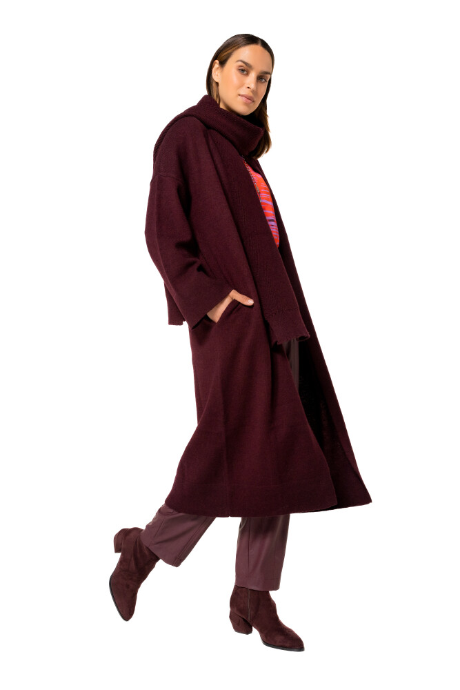 Caroline Biss - Long Cardigan Wine