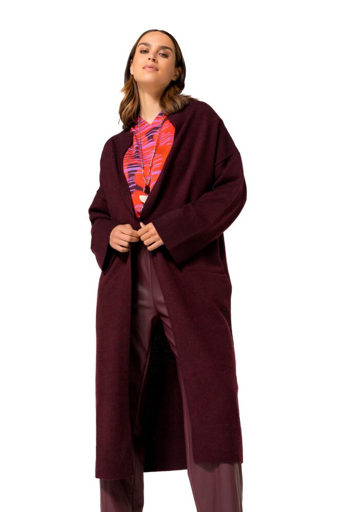 Caroline Biss - Long Cardigan Wine