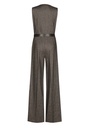 Caroline Biss - TWEED JUMPSUIT coffee