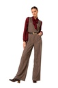 Caroline Biss - TWEED JUMPSUIT coffee