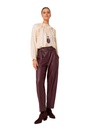 Caroline Biss - Tunika STRAIGHT FLOWY BLOUSE WITH FLOUNCE EFFECT cream