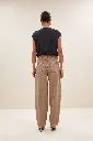 By Bar - Begum Denim Pants - 816 stone sand