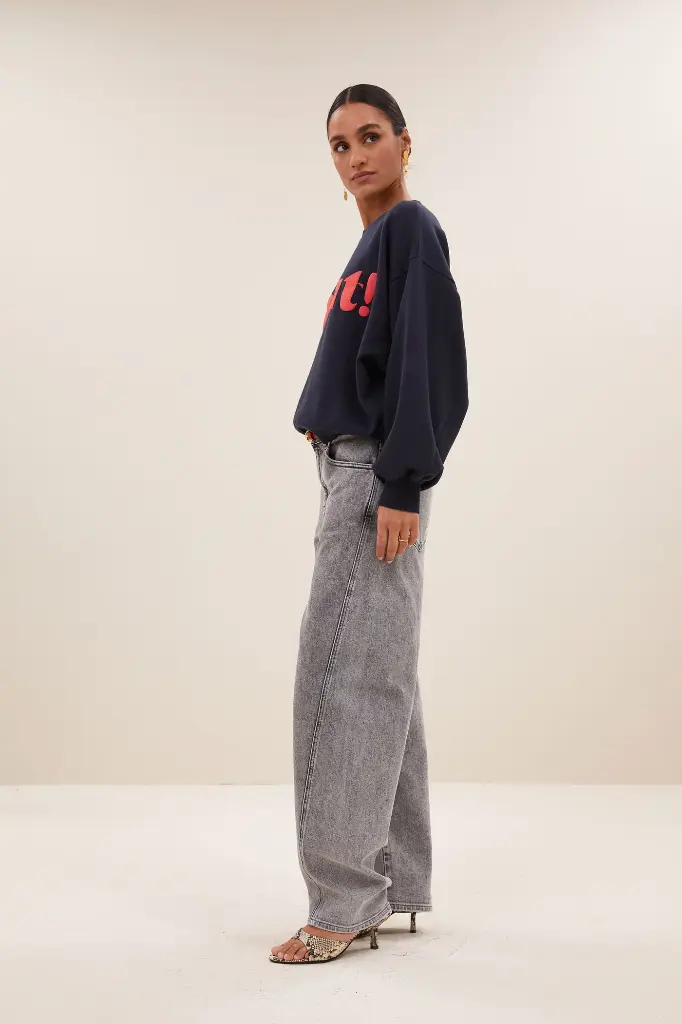 By Bar - Bibi Salut Sweater - 856 midnight