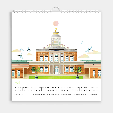 Luckycatstudio - Kalender 2026 klein Potsdam