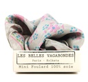 Les Belles Vagabondes - Seidentuch Mini Natasha Rose Fuchsia