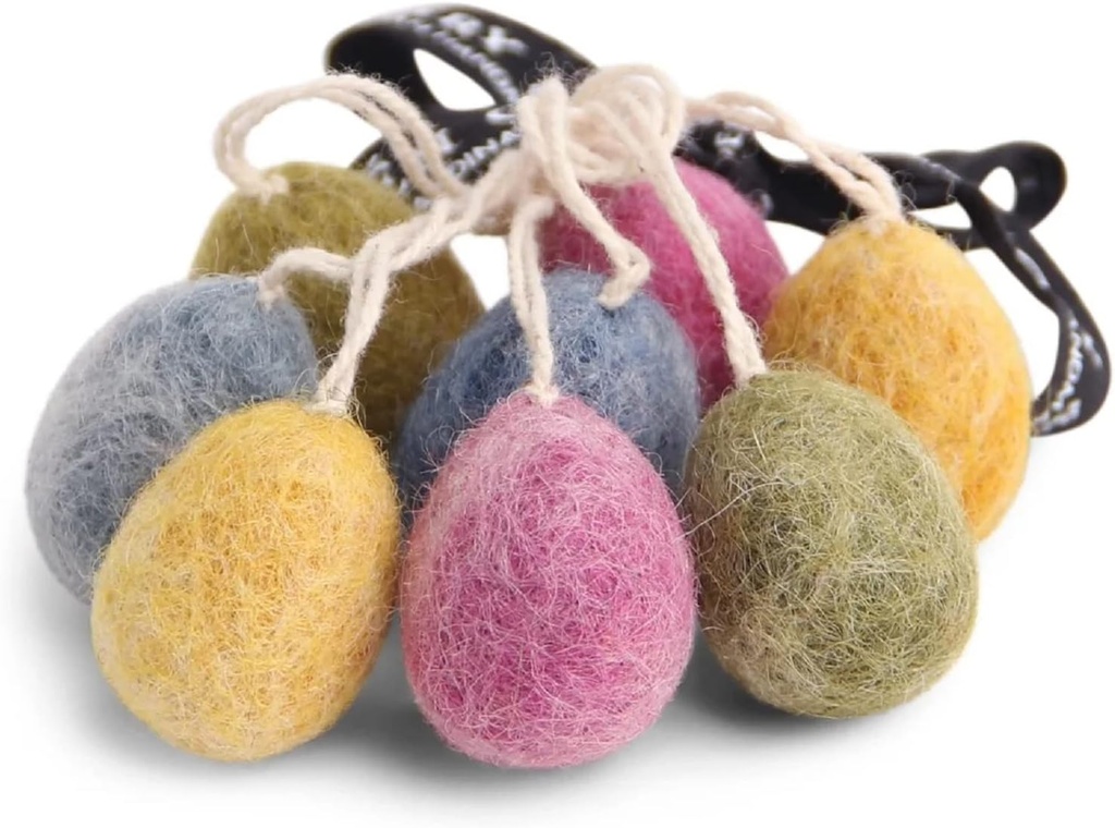 Gry & Sif - Mini Eggs - Dark Marble - Set of 8