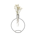 Balvi - Vase rund Silhouette XL schwarz 27 cm