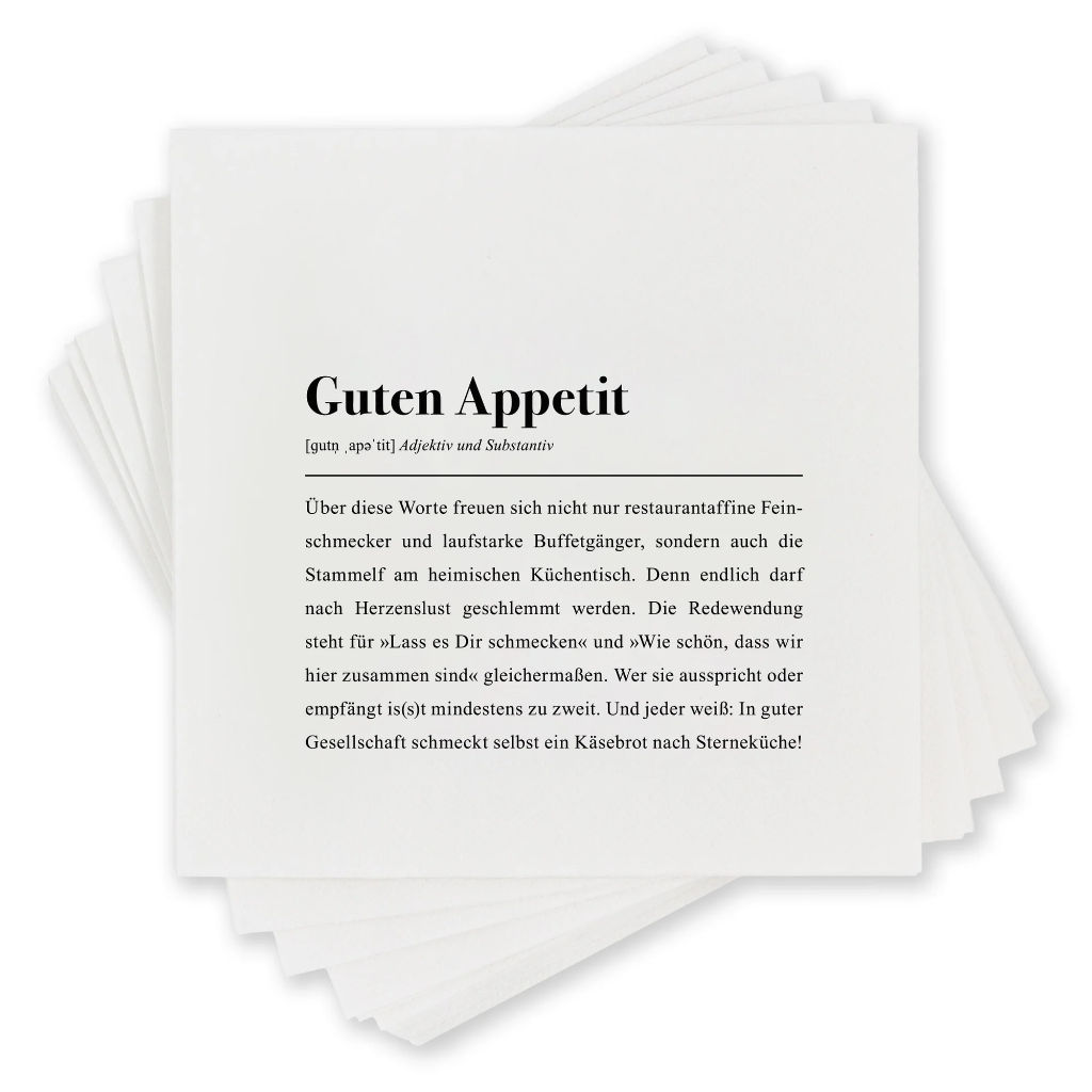 AEMMI - Servietten Guten Appetit