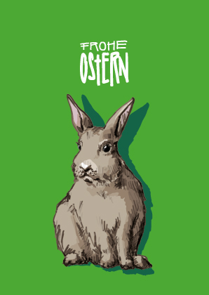 Nobis Design - Postkarte - illi - Olie Frohe Ostern