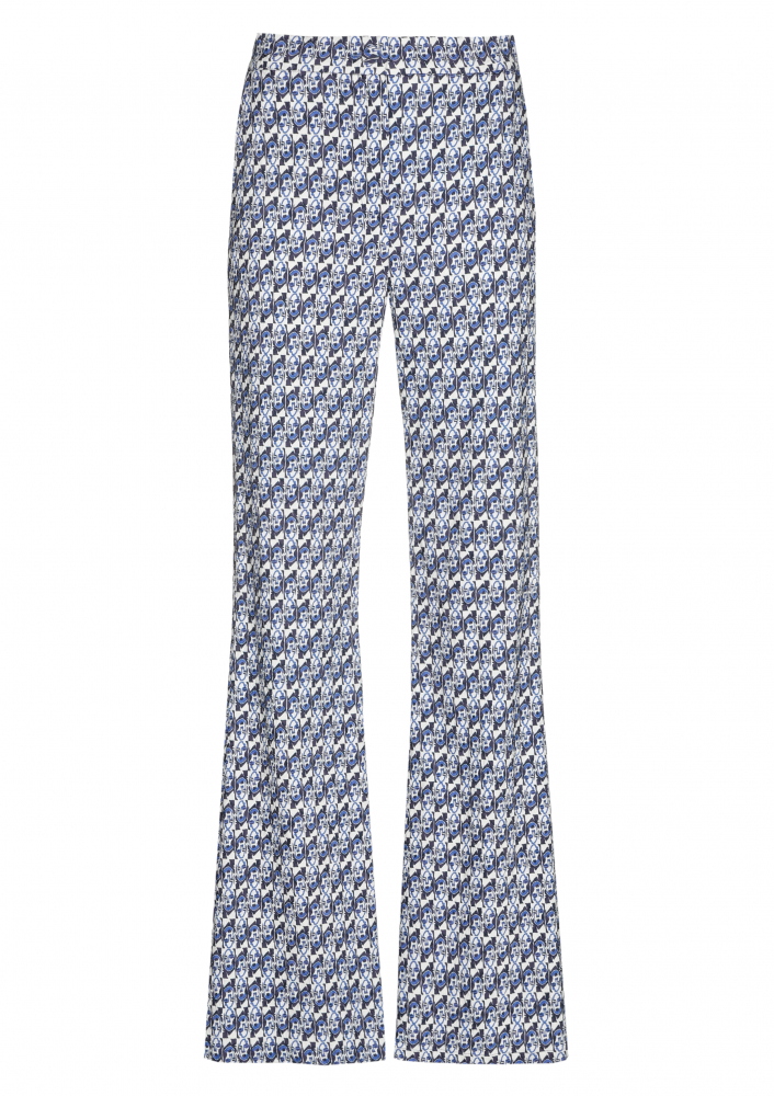 Caroline Biss - COMFORTABLE PANTS, BOOTCUT, NORMAL WAIST, POP ART PRINT Multi Color