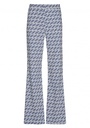 Caroline Biss - COMFORTABLE PANTS, BOOTCUT, NORMAL WAIST, POP ART PRINT Multi Color