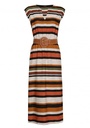Caroline Biss - STRAIGHT-FITTING COMFORTABLE MIDI DRESS - Multi Color