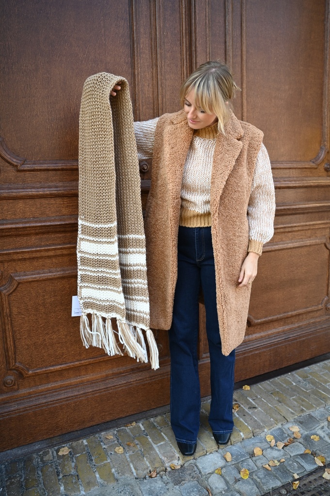 Scapa - Scarf PONZA - Camel
