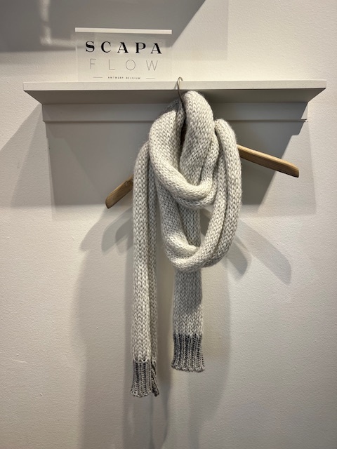 Scapa - Shawl DUNIA - Light Grey