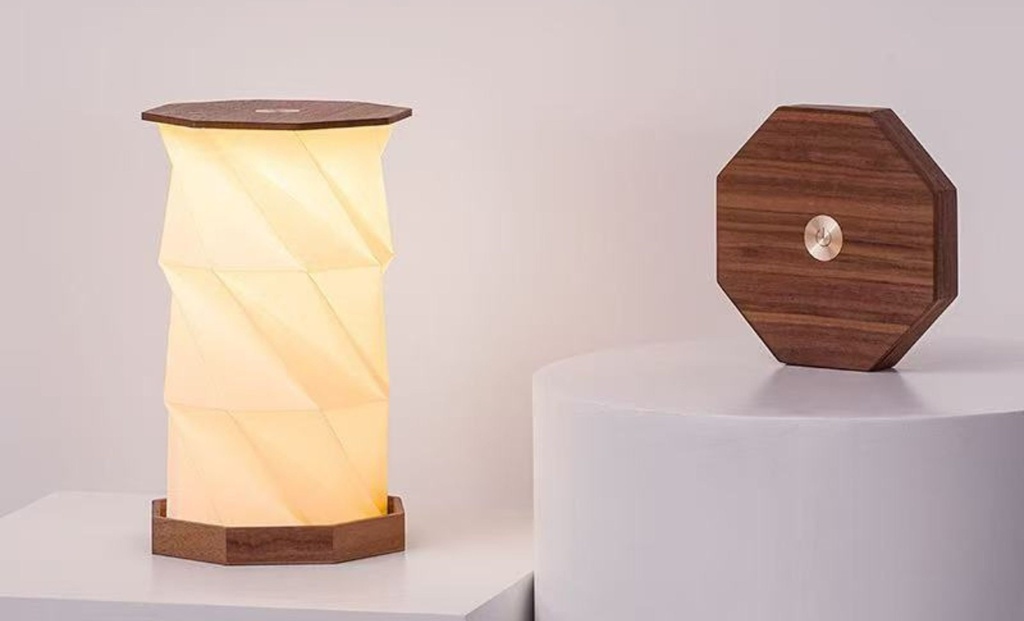 Gingko Design - Twist Hexagon Lamp (new design)