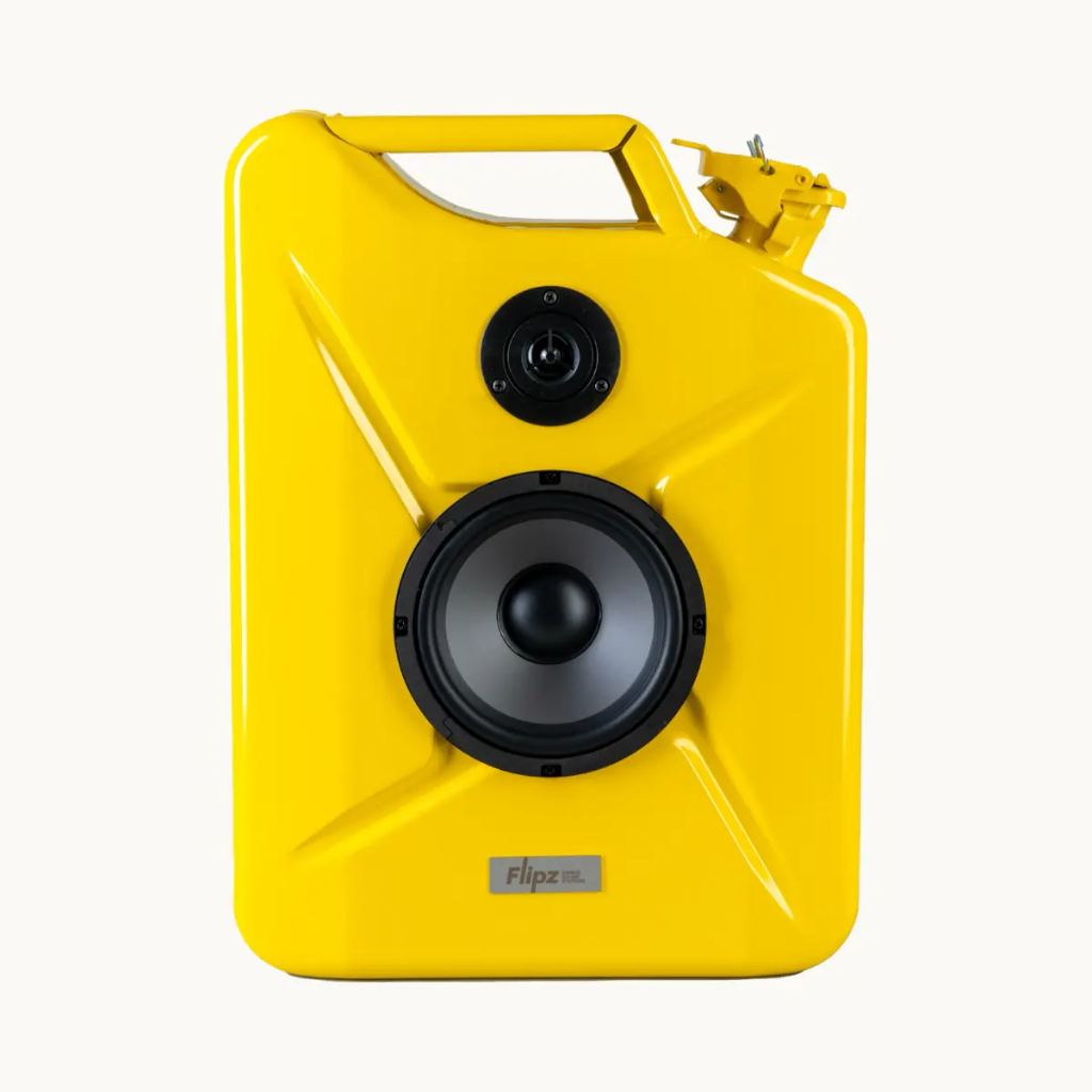 Flipz Speaker - Petrol sound jerrycan yellow L mono