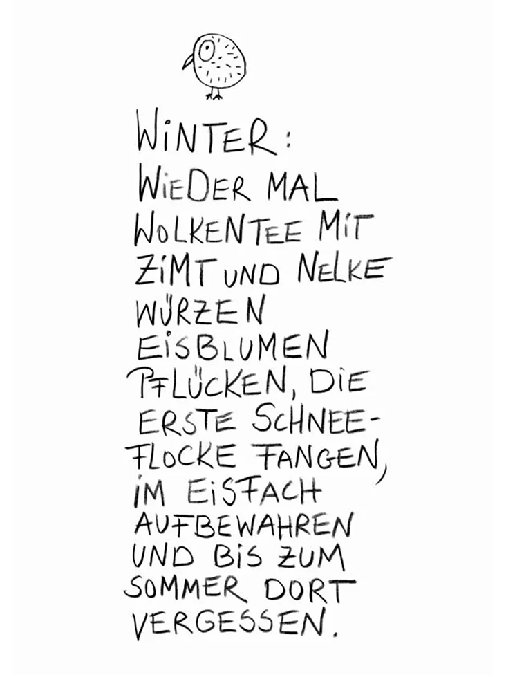 Edition Gute Geister - Postkarte - Winter