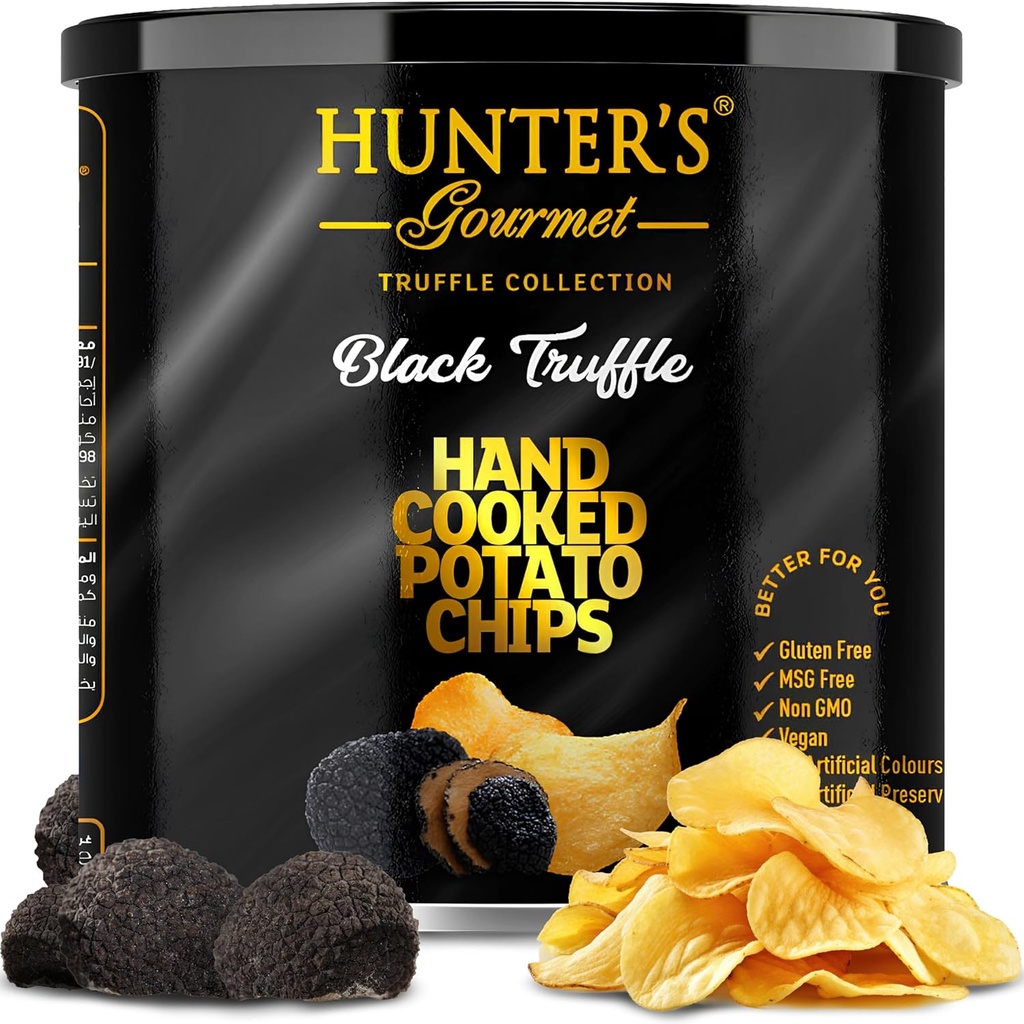 Hunter‘s Gourmet - Black Truffle - Hand Cooked Chips 40g