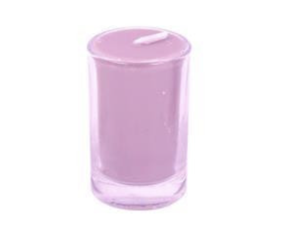 Home Society - Mini Kerze im Glas - rose lilac 