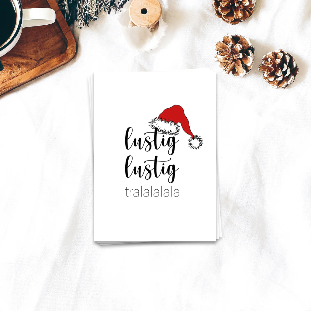 Ulrike Wathling - Postkarte - Lustig lustig tralalalala