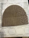 Stilbude - Cashmere Rib Flower Hat Beanie taupe