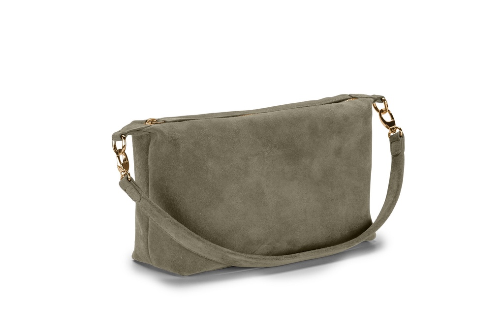 IDA | oliv | gold | Wildleder