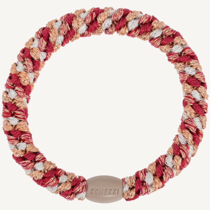 Kknekki - Mix raspberry ivory glitter