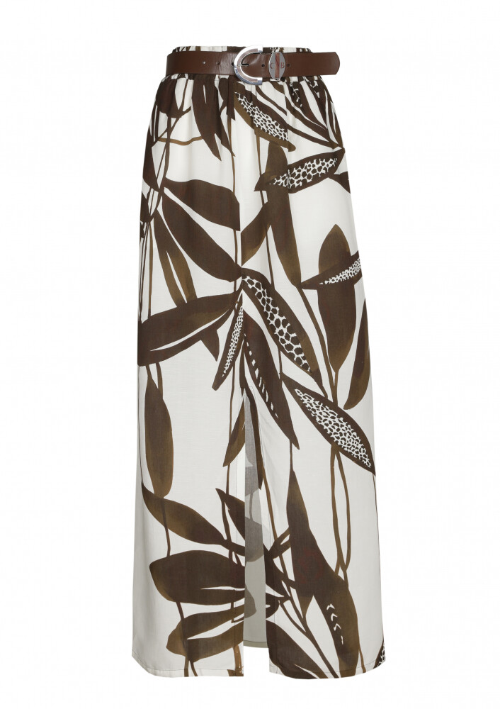 Caroline Biss - AIRY BOTANICAL-STYLE SKIRT - multicolor