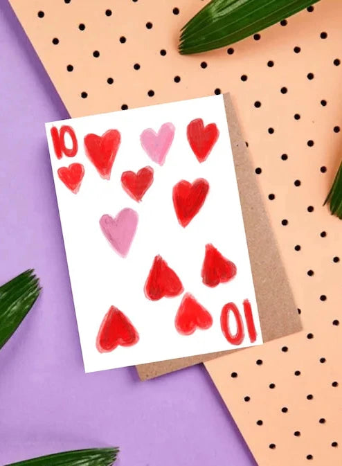 Hej Ibiza - Postkarte - Postkarte Herz 10