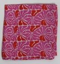 Les Belles Vagabondes - Seidentuch Mini Plumeria Fuchsia