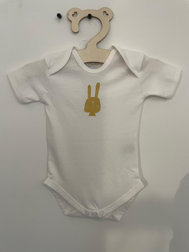 Moe - Babybody Hase - 3-6 Monate