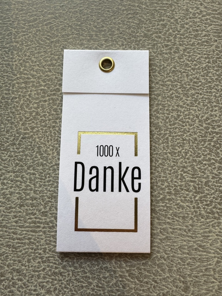 Passerelle - Mini Karte - Punkt 1000x Danke
