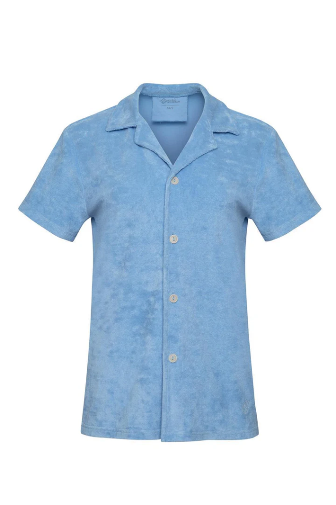 MDMD - Frottee Hemd Unisex - blaugrau 