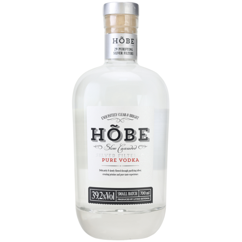 Höbe Silver Filtered Vodka, 700ml, 39,2%